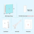 Phomemo Mini Sticker Printer, Mini Printer Sticker Maker Machine M02, Print Pods for Student Name Label, Study Notes,