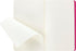 Moleskine Cahier Journal, Soft Cover, Large (5" x 8.25"), Plain/Blank, Kinetic Pink, 80 Pages (Set of 3)