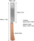 Small Hand Saw, Woodworking Flush Cut Trim Saw with Wood Handle, Household Cutting Tool