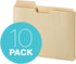 Pendaflex Expanding File Folder Pocket, Manila, Letter-Size, 10 File Folder Pockets, Durable Organizer