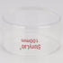stonylab Thick-Wall High Borosilicate Glass Crystallizing Dish, Flat Bottom, No Spout, O.D. 100 mm, 300 ml