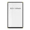 Menu Covers 25 Pack 8.5 x 14 inch - Black Vinyl Menu