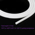 DMiotech 2mm ID 4mm OD 3.3 Feet Translucent Silicone Tube, Industrial Silicone Tubing for Water Air Pump