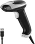JRHC Barcode Scanner, Handheld USB Barcode Scanner Wired Connection Barcode Reader 1D 2D