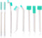 Small Cleaning Brushes for Household Cleaning, Crevice Tool Set for Window Tracks, Humidifier, Keyboard