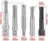 3PC Socket to Drill Adapter, SDS Plus Steel Socket Adapter, 2PC Hexagonal Extension Electric Tool Accessories