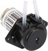 Walfront 6V Miniature Silent Peristaltic Pump, Titration DC Self-Priming Dosing Pump 0.1-100 ml/min (Flat Black)