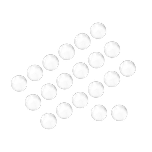 200pcs Glass Ball Boiling Stones, 4.5mm Soda Lime Glass for Valves Equipment