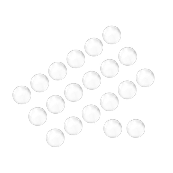 200pcs Glass Ball Boiling Stones, 4.5mm Soda Lime Glass for Valves Equipment