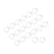 200pcs Glass Ball Boiling Stones, 4.5mm Soda Lime Glass for Valves Equipment