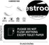 XZPWEL Set 3" 8", Sign For Door, Acrylic Plastic Men Restroom Sign With Mens Changing Table Icon Sign X Fade