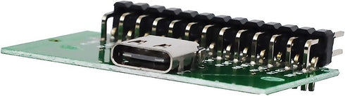 WLGQ 3.1 2.54mm USB Type-C Test Board with PCB Test Socket | Pitch Header | USB-C Motherboard Diagnostic Tool