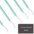 200 Pcs Foam Swab Cleaning Swabs, 6.4 Inch Multi-Purpose Foam Tips for Gun, Painting, Crafts, Electronics