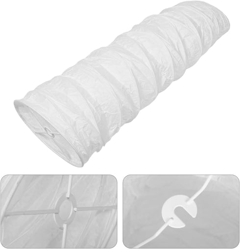 49.21In ABOOFAN Floor Lamp Shade Replacement Foldable Soft Paper Lampshade for Living Room Bedroom Office Modern