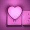 INZU Cute Night Light, Heart Night Light for Kids, LED Nightlight with