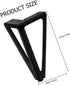 4pcs 15cm Toddmomy Cabinet Legs Sofa Legs Furniture Support Feet Black for Tv Stand Coffee Table Bed Frame Replacement