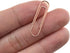 HAHIYO Paper Clips, Sturdy 1.1 inches Length, 300 Pack Heavy Duty Rust Proof Metal in Bright Rose Gold