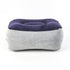 Inflatable Travel Foot Rest Pillows - Air Footrest Cushion for Travel, Office, and Home