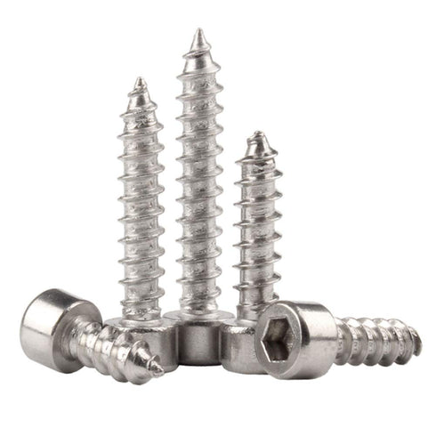 Fasteners Tools Nails Screws - Hardware Self Tapping Screws Metric Thread Stainless Steel Hex Socket Cap Screw M4 M5 M6