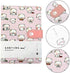 Cute Cartoon Notebook, Kawaii Journal, Japanese Sketchbook, Leather Cover Diary, Light Pink Travel Notebook