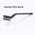 12PCS Mini Wire Brushes, Stainless Steel & Brass Brush Set for Automotive Cleaning & Rust Removal