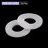 PATIKIL Nylon Flat Washers, 6mm ID 13mm OD, 1mm Thick, M6 Hard Plastic Round Sealing Flange Gaskets, Qty 30