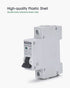 AC Miniature Circuit Breaker, 16 Amp 120V/240V 1 Pole DIN Rail Mount, Thermal Magnetic Trip, Solar AC Disconnect Switch