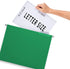 HERKKA Hanging File Folders, 30 Pack Letter Size Reinforced Hanging Folders for Bulky Files