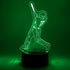 EXIGENT 3D Illuminated Baseball Lamp with Acrylic Design - Night Light