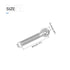 Shoulder Swing Lifting Bolt (M16x80mm) 1Pcs, 304 Stainless Steel Eye Bolts - for Home Renovation, Pipeline Gate Valves Fasteners, Silver