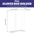 3 TPmax L Size Gloves Box Holder Glovesbox Wire Rack Dispenser for Gloves,Tissues Paper Towels Organizer - Mounting