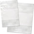 Reclosable Zip Poly Bags, 9x12W, 100 Bags, 2 Mil Clear Plastic with Resealable Lock Seal for Travel, Storage, Shipping
