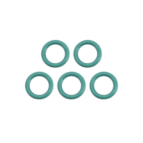 uxcell Fluorine Rubber O-Rings, 6mm OD 4mm ID 1mm Width FKM Seal Gasket, Green, Pack of 5