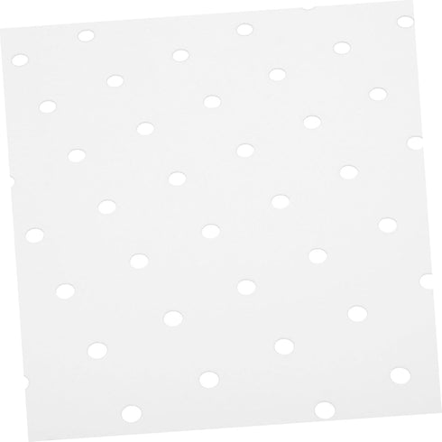 balacoo Metal Pegboard Panel for Wall-Mounted Garage Tools Sturdy Tool Organizer Wall Mount with Classic White Finish