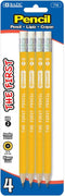 BAZIC Pencil Wood Pre-Sharpened #2 HB Jumbo Pencils, Premium Yellow Pencils with Latex Free Eraser for School Office