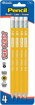 BAZIC Pencil Wood Pre-Sharpened #2 HB Jumbo Pencils, Premium Yellow Pencils with Latex Free Eraser for School Office