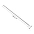 uxcell Round Steel Rod, 4mm HSS Lathe Bar Stock Tool, 200mm Long, 2pcs for DIY Craft