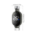 GANGSUQD Shower Water Temperature, LED Shower Temperature Gauge Led Digital Display Instant-Read for Bath Waterproof