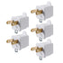 TENINYU 3-2 Prong Adapters Grounding Converters, ETL 5-Pack for Household Electrical Outlets and Appliances