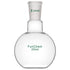 Single Neck 1 Neck Glass Lab Flat Bottom Boiling Flask, 250 ml, 24/40 Standard Taper Outer Joint