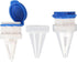 2 Pack Focket Box Drinks Pourer, Ergonomic Design Milk Carton Spout Pourer with Lid, Beverage Dispenser for Freshness