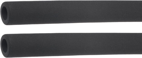 Pipe Insulation Tubing, 18mm ID/4.6" Black Foam Tubing Handle Grips for Plumbing Insulation Wrap (2pcs)