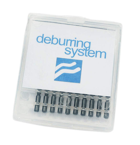 Deburring Tool Kit, 10pcs Rotary Blades Set for Wood, Plastic, Aluminum, Copper, and Steel Burr Remover