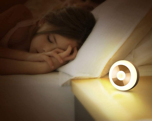 Closet Motion Sensor Night Light, Smart Night Light for Kids, LED Stairs NightLight Stick-On Light Wall Motion