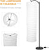 Elegant Paper Floor Lamp Shade for Living Spaces - Ideal for Home and Hotel Use