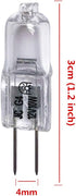 VSTAR 10 Watt T3 G4 Base 12 Volt Light Bulb, 10 Pack, 2900K Landscape