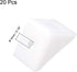 90 2 20 uxcell Shelf Cabinet Door Degree Plastic Corner Braces Holes Angle Bracket, Pcs
