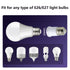 E26 Socket Extender, 6.5CM/2.56 Inch E26 to E26 Lamp Socket Extension Adapter, 4 Pack Lamp Holder