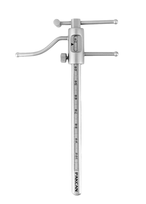 Premium Dental Orthodontic Gauge - Venus Apollo Adjustable Locator for Measuring Vertical Dimension of Occlusion