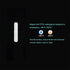 MECCANIXITY 50mm x 9mm Magnetic Stirrer Mixer Stir Bar Rod with Ring Shape PTFE Coating, White - 1Pcs